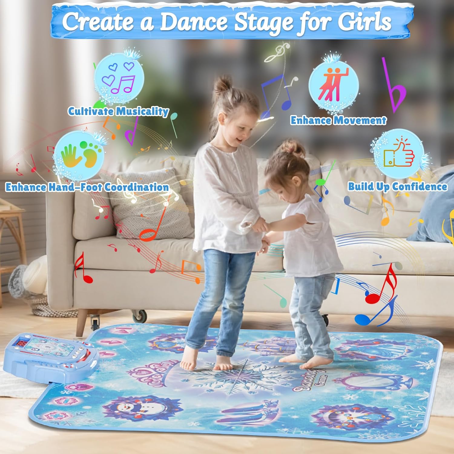 1Pc 8-key Wireless Bluetooth D - Kids Educational Mat ulasan dan harga