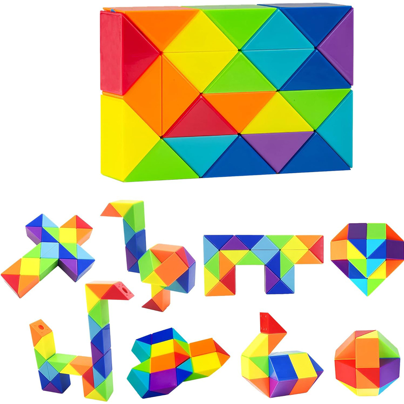 Rainbow Folding Magic Snake Cu - Kids Education Related ulasan dan harga