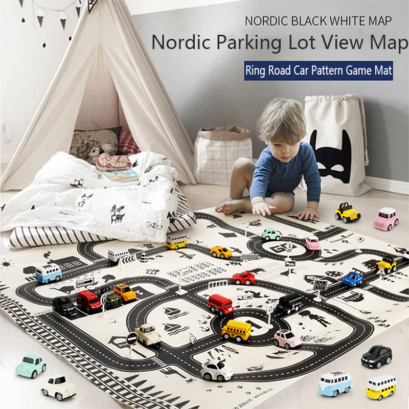 Educational Toy 130*100cm Road - Kids Educational Mat ulasan dan harga