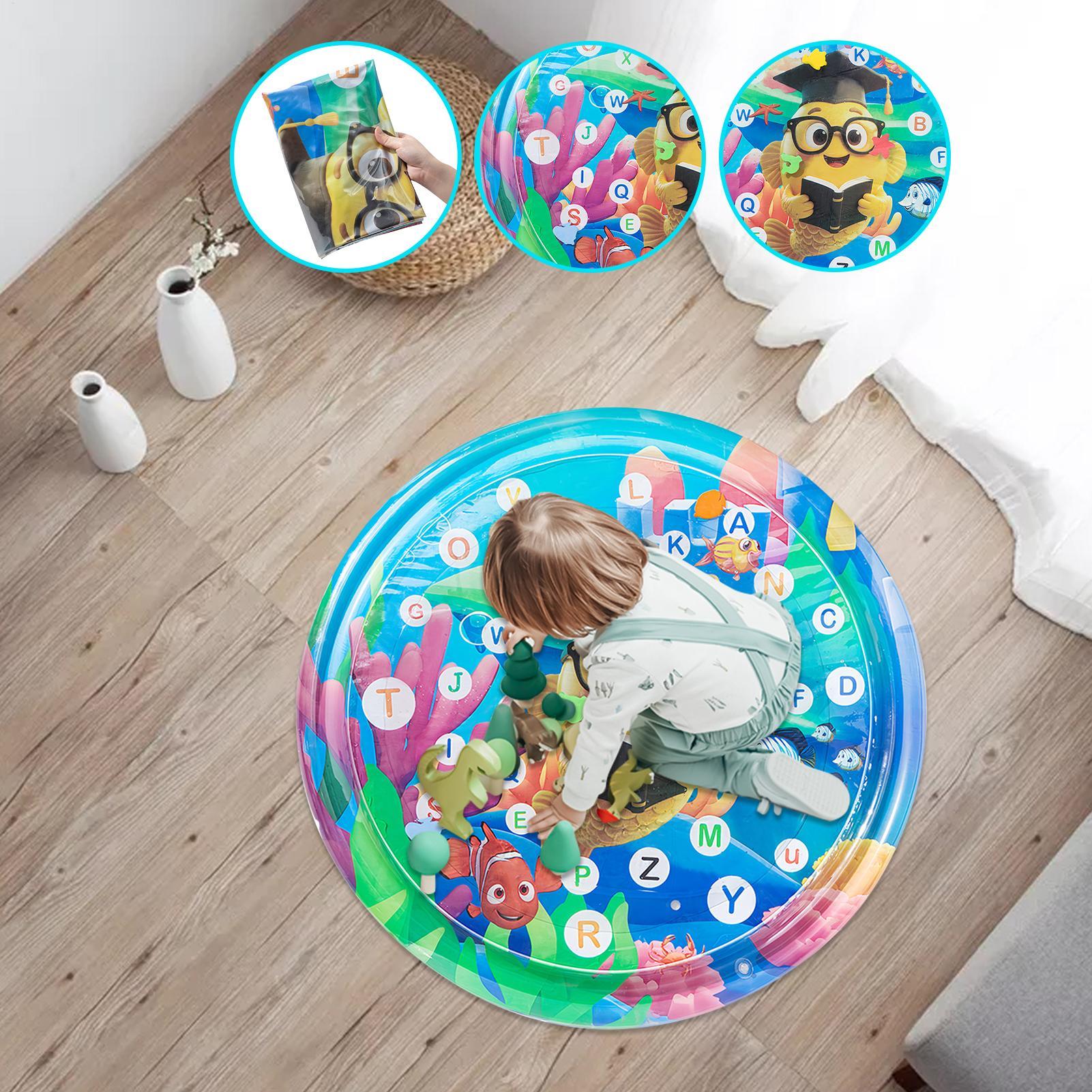 105cm Baby Playing Water Mat P - Kids Educational Mat ulasan dan harga