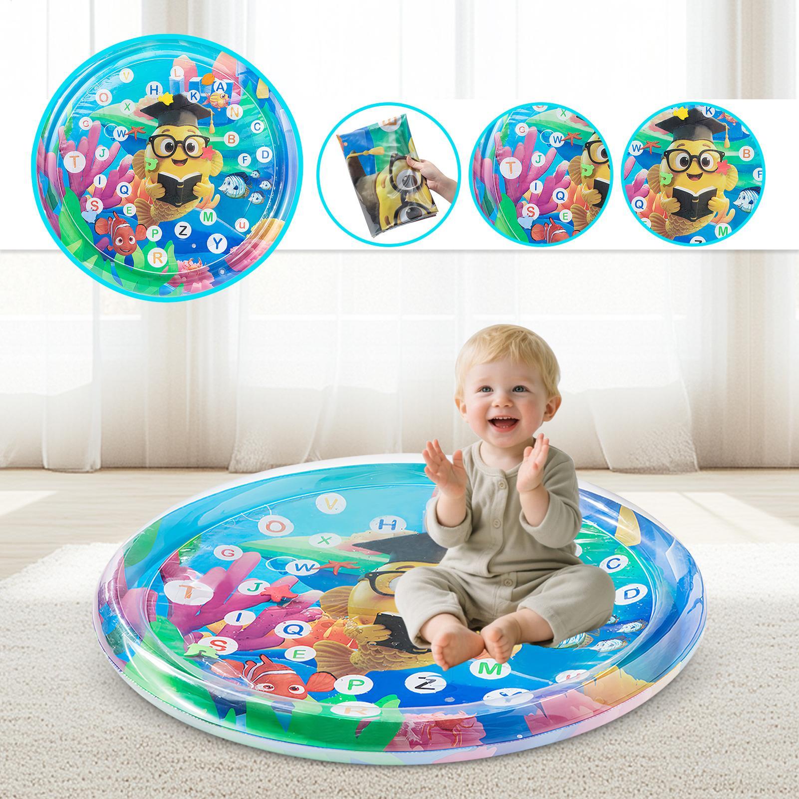 105cm Baby Playing Water Mat P - Kids Educational Mat ulasan dan harga