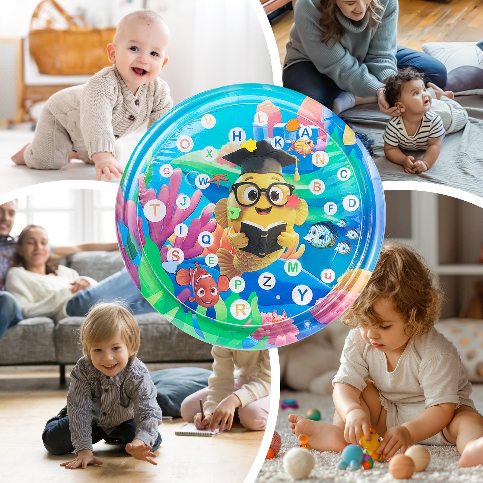 105cm Baby Playing Water Mat P - Kids Educational Mat ulasan dan harga