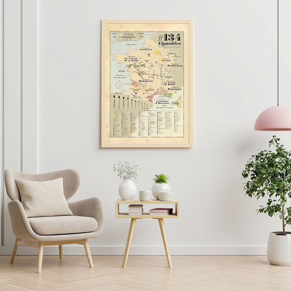 Retro Map Europe City Vines Ma - School Kids Education Quotes ulasan dan harga