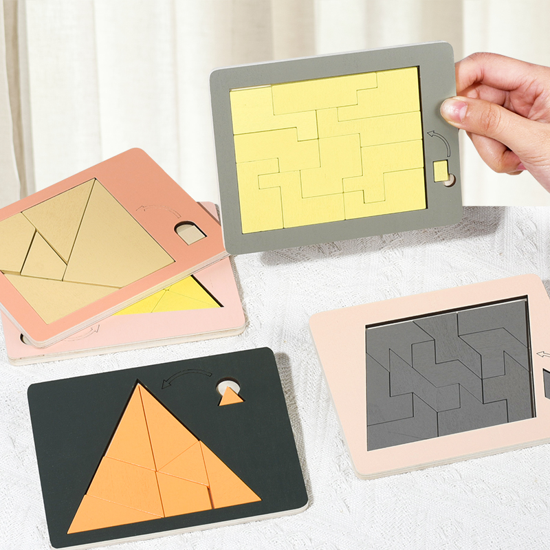 Wooden Puzzle Out of Nothing W - Kids Without Education ulasan dan harga