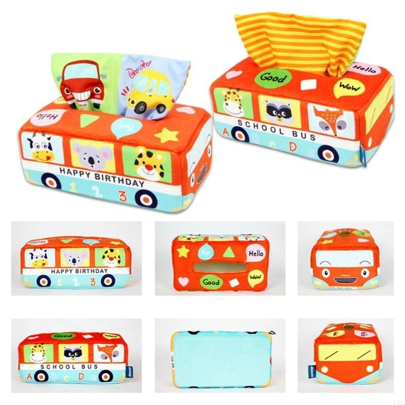 54DA Sensory Pull Tissue Box T - Kids Educational Box ulasan dan harga