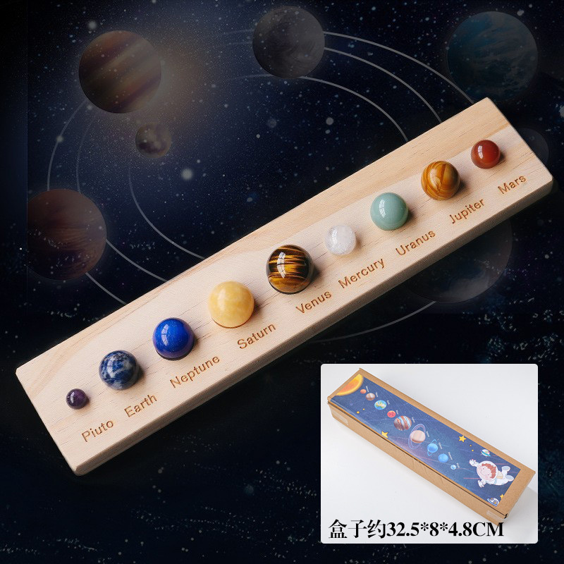 Crystal Sphere Planet Solar Sy - Solar System Model ulasan dan harga