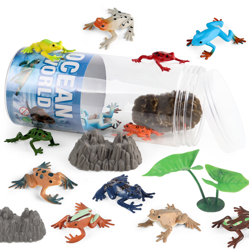 Oenux Miniature Animals Set Wi - Kids Without Education ulasan dan harga