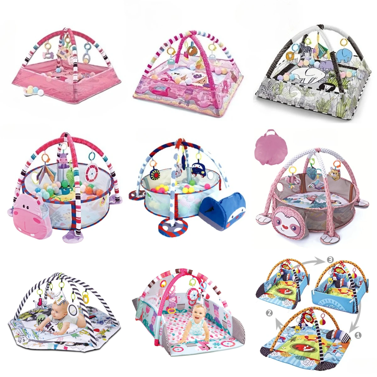 Educational Fitness Frame For  - Kids Educational Mat ulasan dan harga