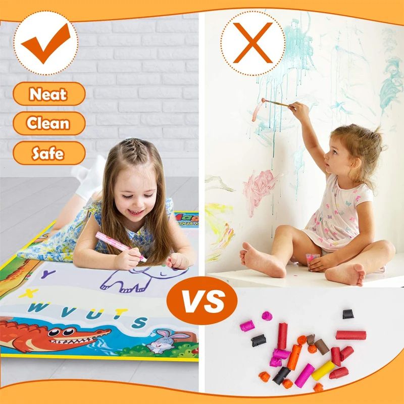 Coolplay Magic Water Drawing M - Kids Educational Mat ulasan dan harga
