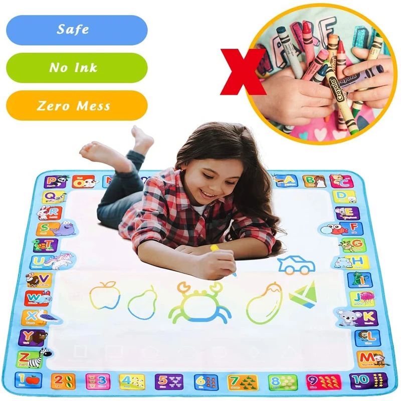 Coolplay Magic Water Drawing M - Kids Educational Mat ulasan dan harga