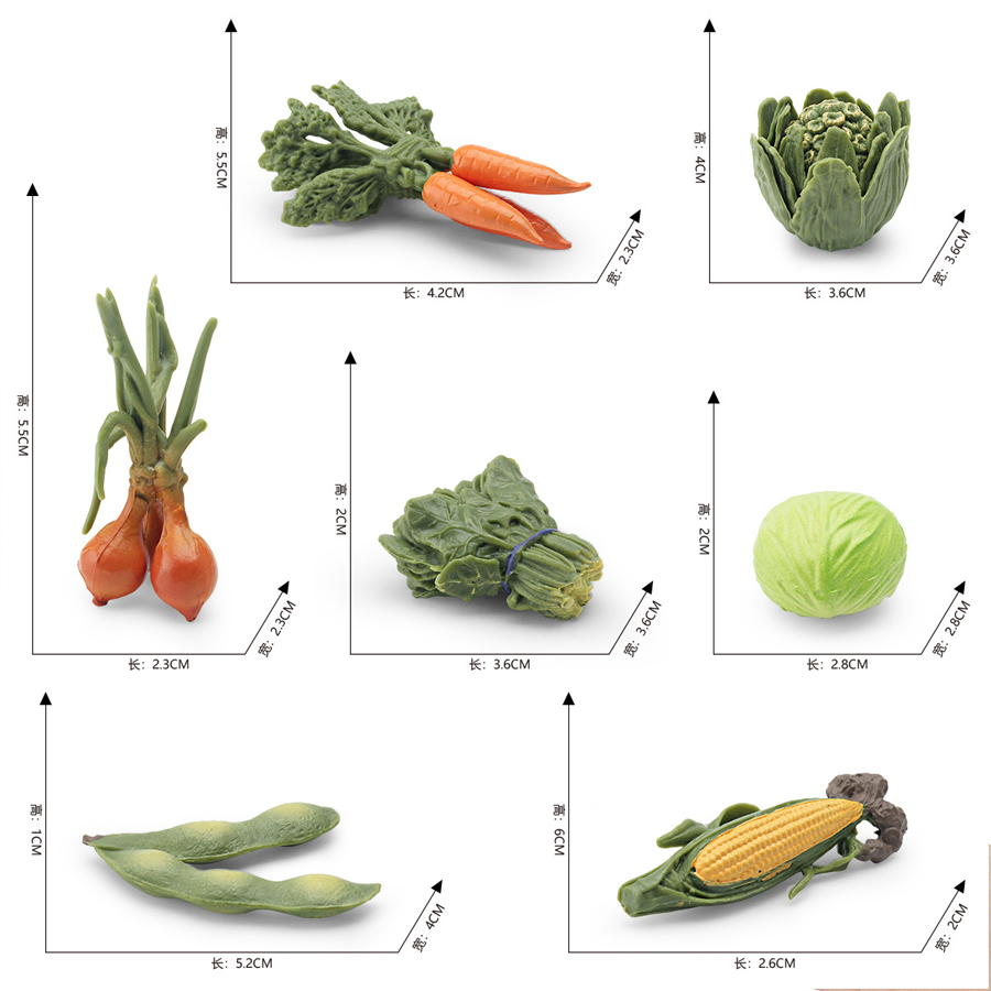 Realistic Vegetables Model Fig - Kids Education Shows ulasan dan harga