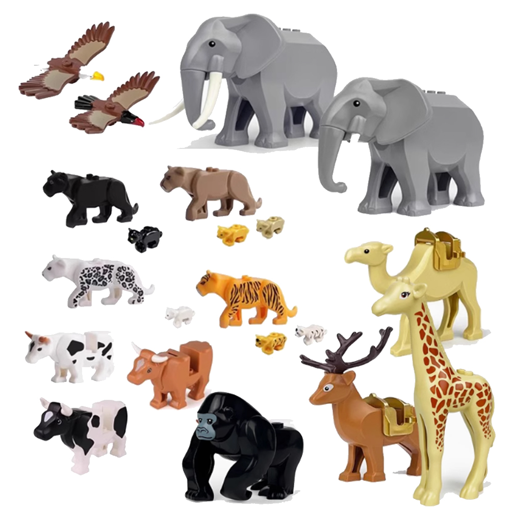 MOC City Animal Building Block - Lego Set City ulasan dan harga