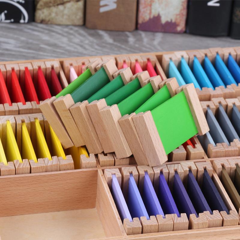 【In Stock】1/2/3 Color Board Wo - Kids Educational Box ulasan dan harga