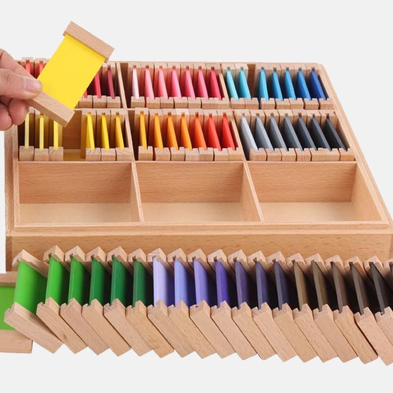 【In Stock】1/2/3 Color Board Wo - Kids Educational Box ulasan dan harga