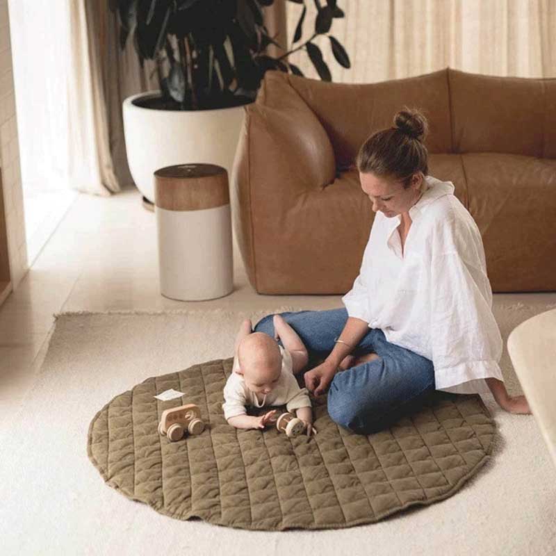 115cm Play Mat Lattice Baby Ma - Kids Educational Mat ulasan dan harga