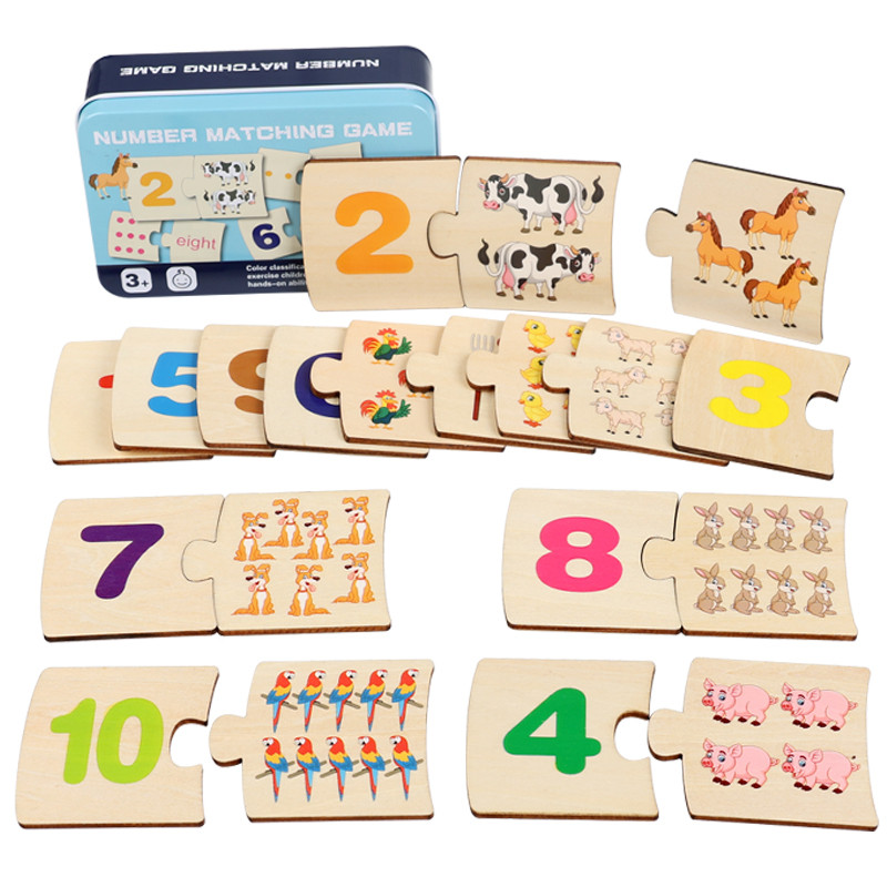 Children Iron Box Number Enlig - Kids Educational Box ulasan dan harga
