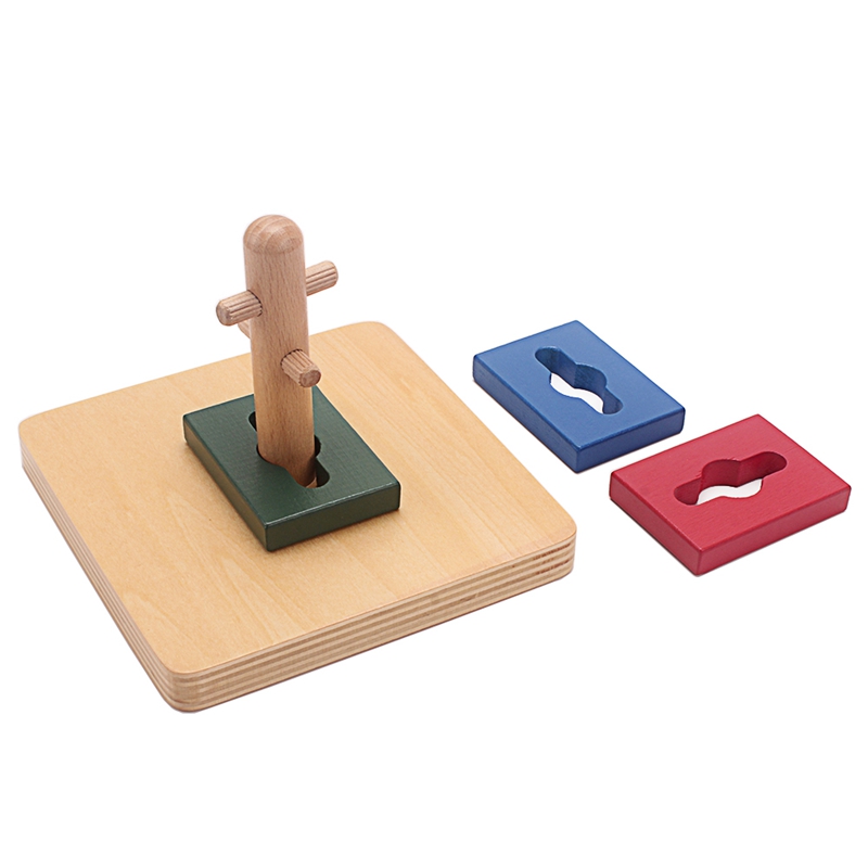 Infant Montessori Wooden Toy T - Kids Educational Box ulasan dan harga
