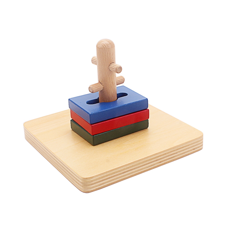 Infant Montessori Wooden Toy T - Kids Educational Box ulasan dan harga
