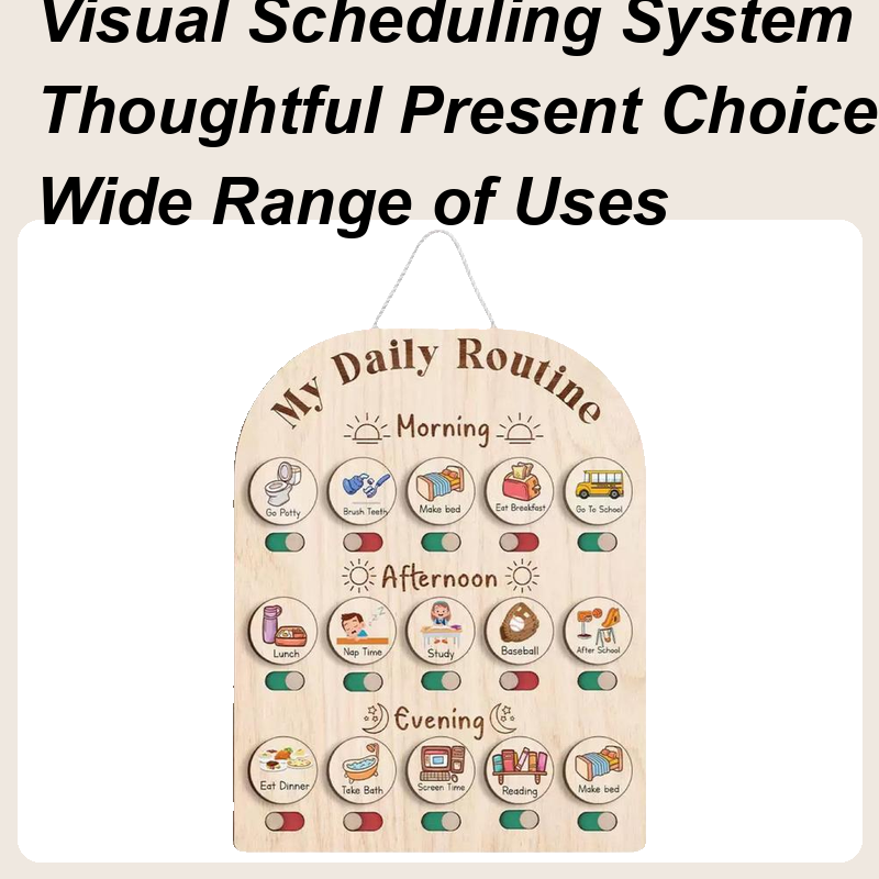 Kids Daily Routine Chart Morni - Kids Education Planner ulasan dan harga