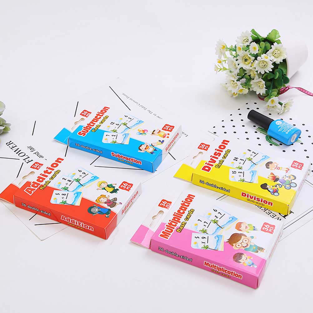 4 Boxes Childrens Math Study C - Kids Educational Box ulasan dan harga