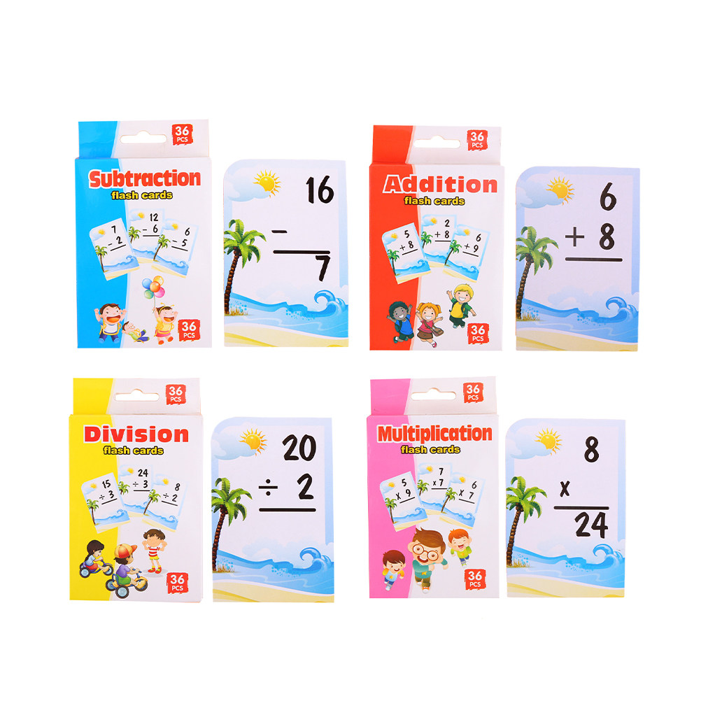 4 Boxes Childrens Math Study C - Kids Educational Box ulasan dan harga