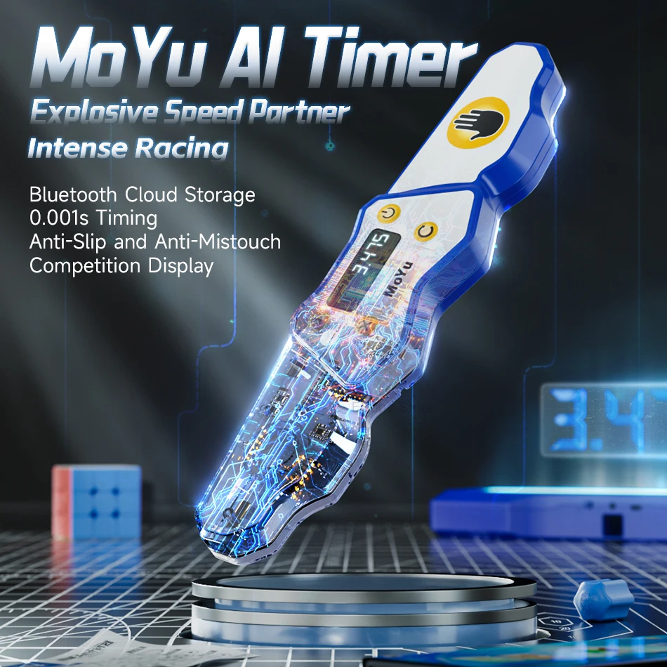 [ECube] MoYu AI Timer 2024 Spe - Kids Education Related ulasan dan harga