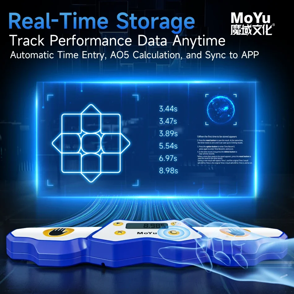 New MoYu Ai Timer Magic Cube P - Kids Education Related ulasan dan harga