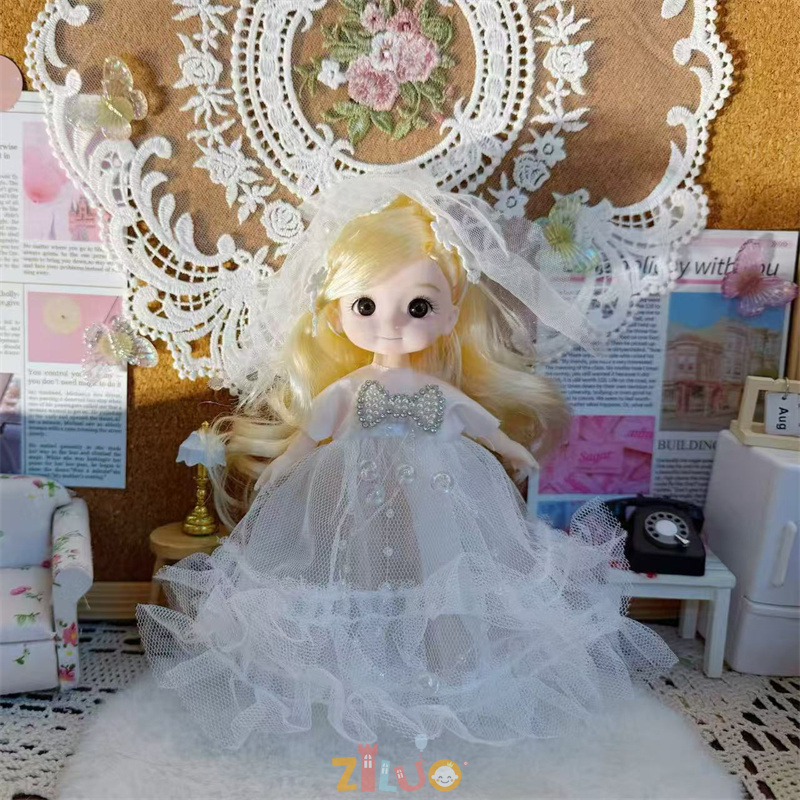 16cm BJD Doll 1/8 Fashion Doll - Kids Without Education ulasan dan harga